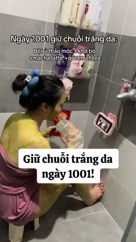 Giữ chuỗi trắng da ngày 1001 🤥#goclamdep #lamdepkhongkho #trangda #chamdabody #ubot #chamdabody #lapacosmetic #skinbyphanh 