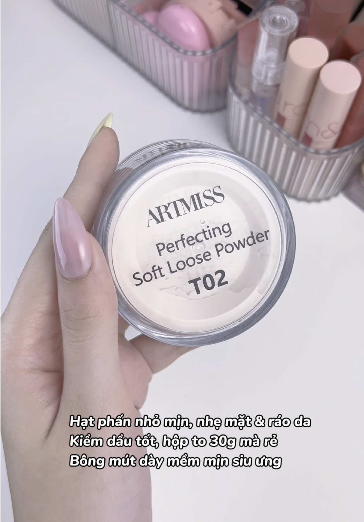 Phấn phủ ngon bổ zẻeee 🎀 #reviewlamdep #goclamdep #viral #xuhuong #phanphu #phanphukiemdau #phanphuartmiss #artmiss 