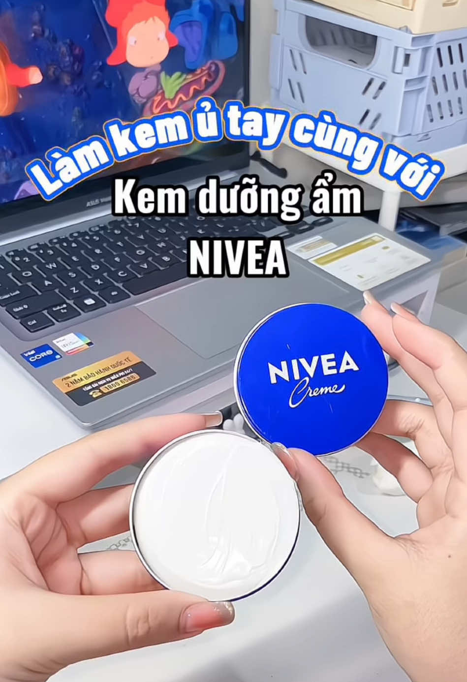 💙 Hũ kem quốc dân không thể thiếu mùa hanh khô Dưỡng ẩm – làm mềm – chăm sóc da tay cực tiện! Dùng ủ tay hoặc body đều thích mê luôn nha 😚 #nivea #niveacreme #duongamda #kemduongnivea #chamsocda #skincaretiktok #reviewmypham #TikTokBeauty #muataitiktokshop 
