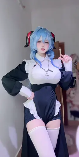 Tsk #Ganyu #cos #Genshin #Apologizeforeverything