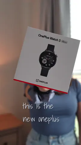 The OnePlus Watch 3, now in a 43mm size 👀 Finally, something that actually fits my wrist without feeling bulky. It’s sleek, lightweight, and packed with features like sleep tracking, fitness modes, and up to 60 hours of battery life in Smart Mode. 📦 PR gift from OnePlus. Not sponsored. #OnePlusWatch3 #OnePlus #WearOS #SmartwatchStyle #TechUnboxing #AndroidWearable #EverydayTech #WomenInTech #SmartwatchForSmallWrists