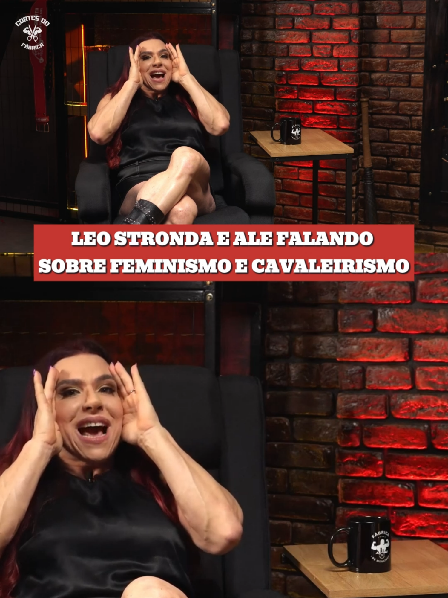 LEO STRONDA E ALE FALANDO SOBRE FEMINISMO E CAVALEIRISMO - #leostronda #fabricademonstro #ale