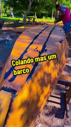 Colando mas um barco #rondonianotiktok #pescaria #barcos 