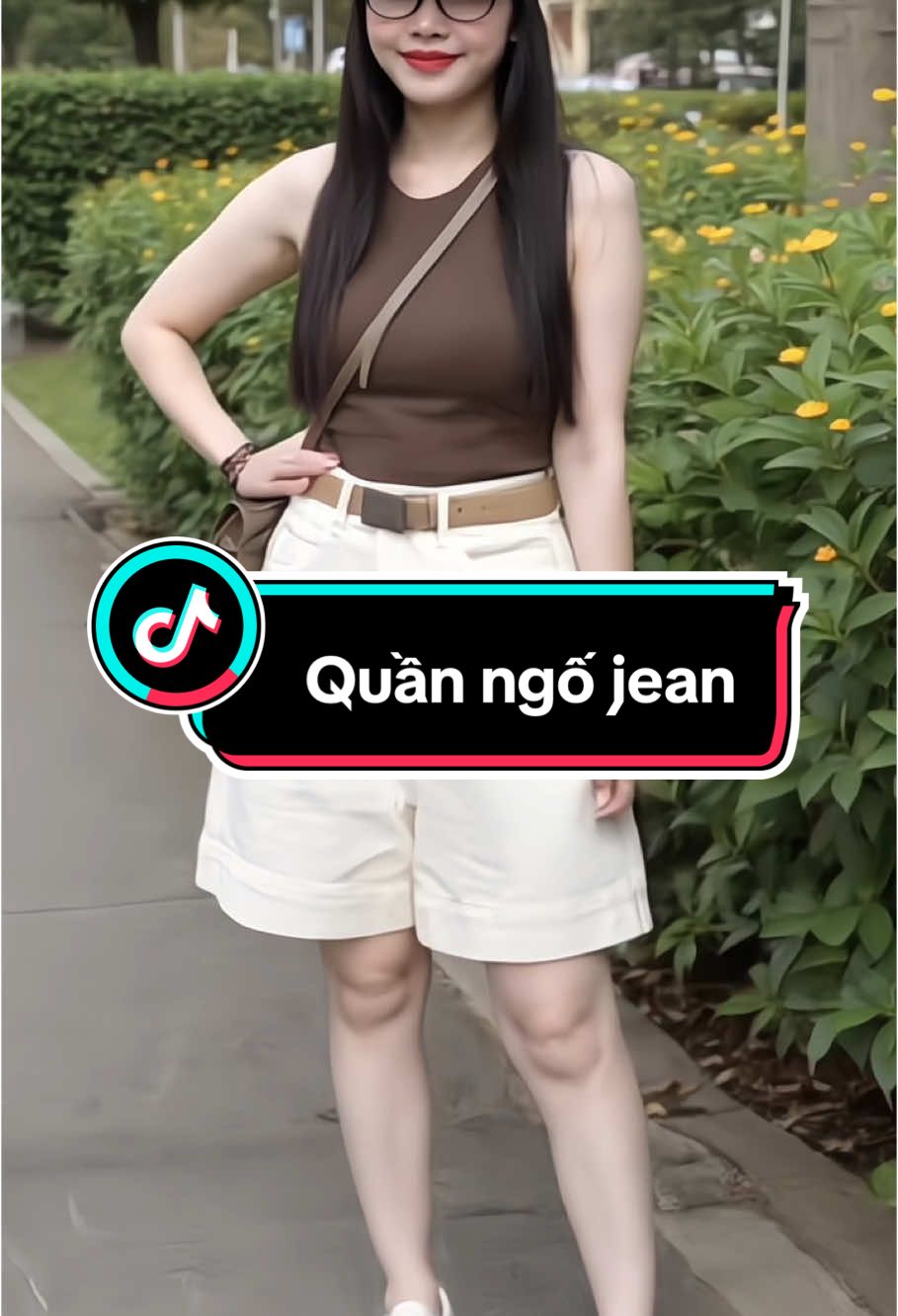 Quần ngố jean full màu chất jean mềm #xuhuong #thoitrangnu #thinhhanh #quanngojean #quanjeanlung  @Linhly 