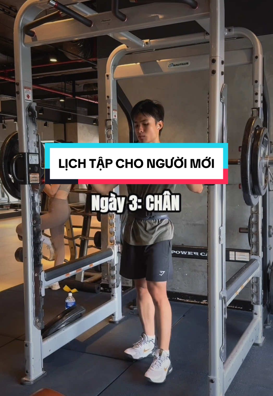 🔥 LỊCH TẬP CHO NGƯỜI MỚI (Ngày 3) 🔥 Chân 💪🏼 Anh em thấy hay thì lưu lại tập nha #beginnerworkout #legs #legsworkout #GymTok #taptainha #xuhuong #LearnOnTikTok #fypシ #chrisphamm 
