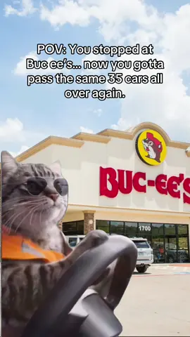 POV: You stopped at Buc ee’s… now you gotta pass the same 35 cars all over again #teacher #texas #Summer #bucees 