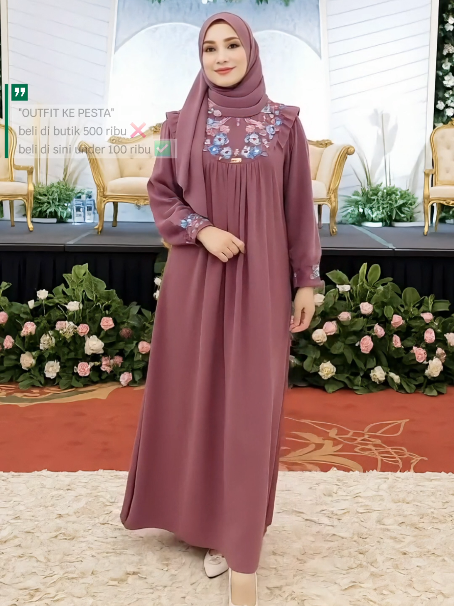 gamis cantik harga murah #dasterwanitaterbaru2025 #dresskekinian #fypシ゚viral #gamiskekinian #gamismurah 