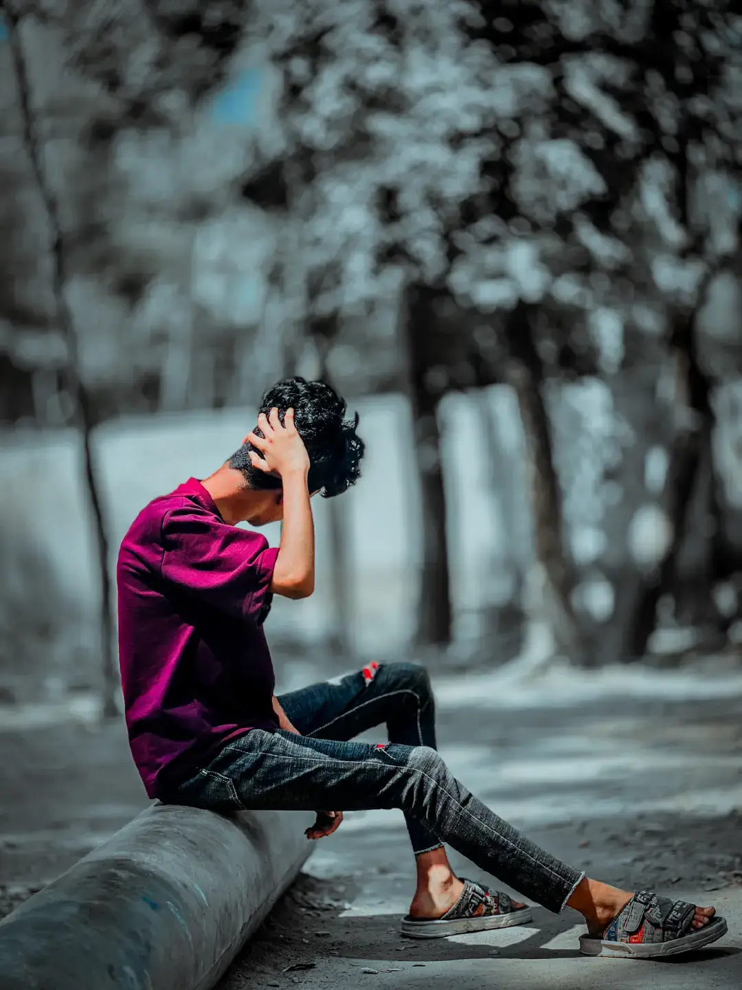 #Outfit Cowok Berwarna