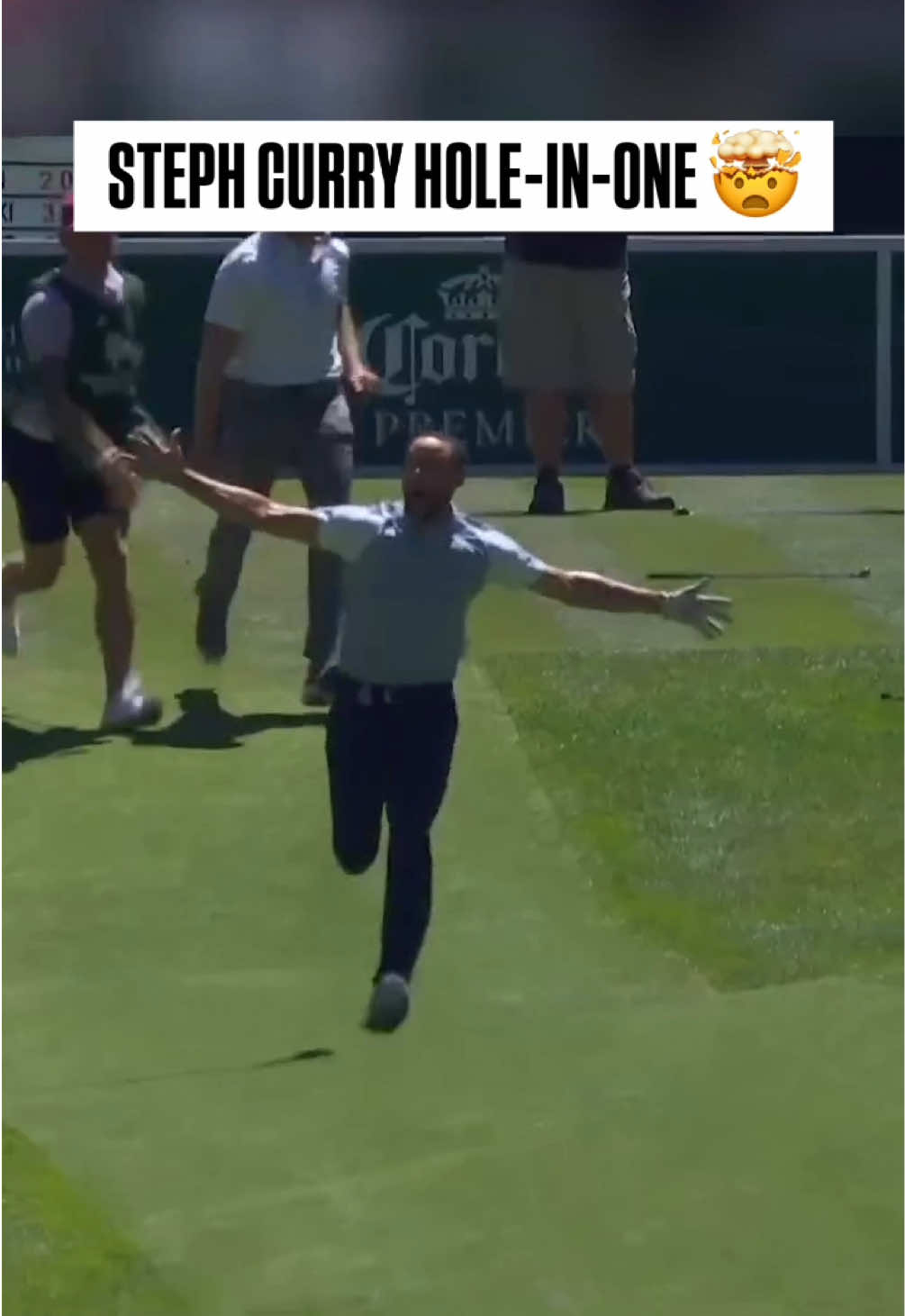 What can’t Steph Curry do?!?! ⛳️🏀 He made the FIRST EVER hole-in-one on the 152-yard 7th hole at the 2023 American Century Championship (via NBC Sports) #golf #stephcurry #NBA #PGATOUR #fyp #holeione 