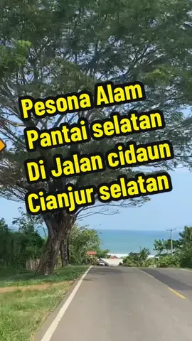 Pantai cemara di jalan cidaun cianjur selatan #pantaicianjurselatan #pantaicemaracidauncianjurselatan  #jalancianjursealatan #keindahanalam 