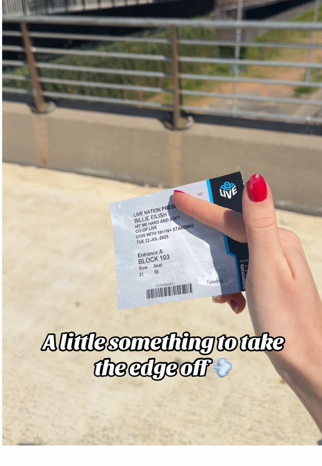 There’s nothing that a concert won’t fix 🫶🤩 #somethingtotaketheedgeoff #coop #cooplive #manchester #livemusic #trendin 