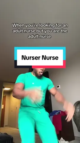 What do you mean I’m the adult nurse? Where’s the nurser nurse  😭😭 scrubs from @GMABRAND #nurse #nursetok #nurseloveofficial 