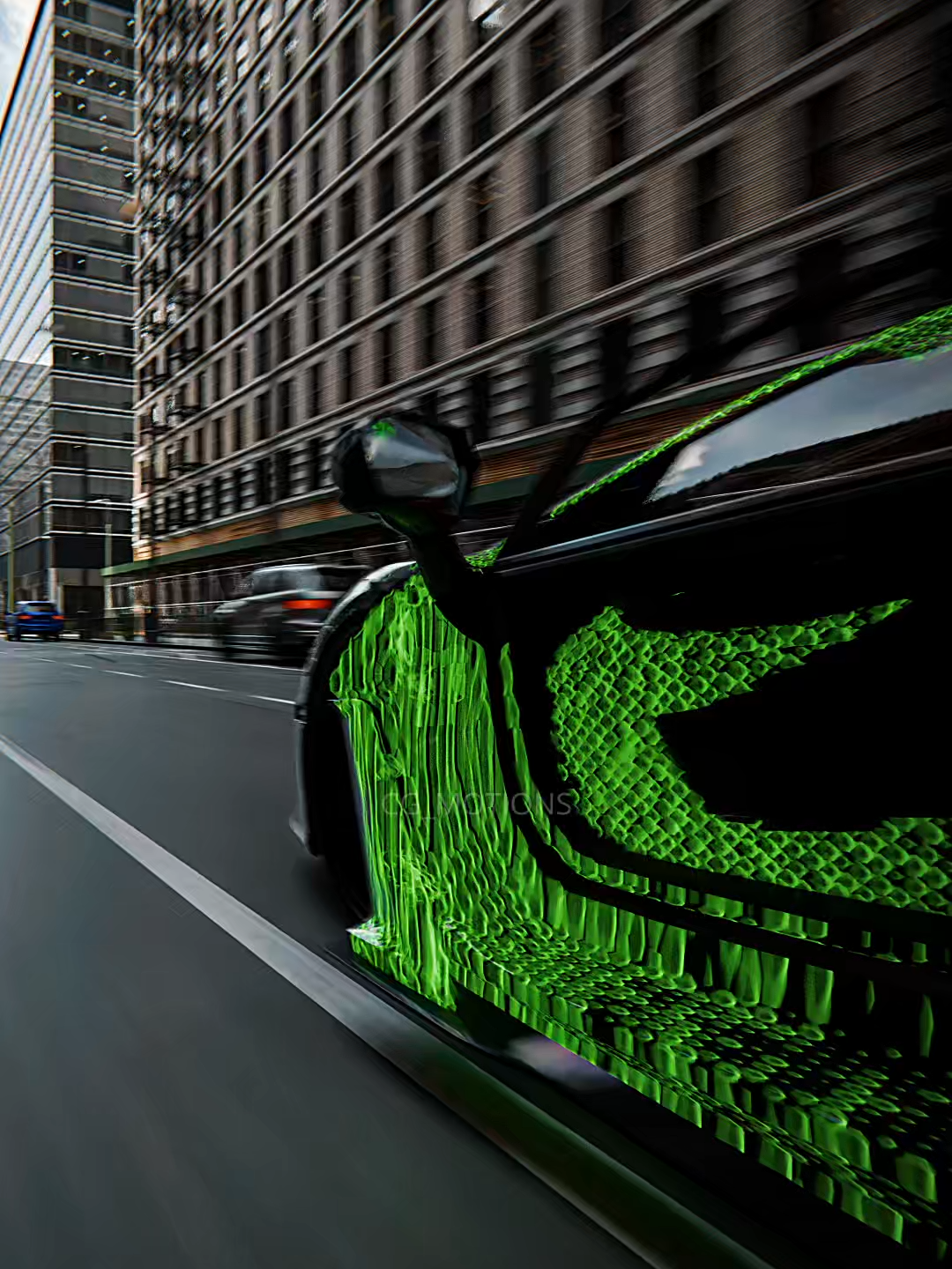 Nanotech Transformation of the Lamborghini Revuelto 👀 #lamborghinirevuelto #blender3d #edit #nanotech #viral