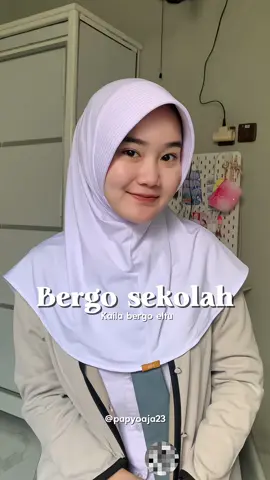 Bergo eltu putih @eltuindonesia 🤍🫧🛒 #bergomurah #bergodaily #bergosport #bergoinstan #hijabsekolah #fypシ゚viral #masukberanda #racuntiktok #masyaallahtabarakkallah 