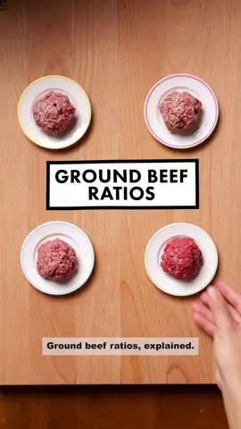 Ground Beef Ratios, Explained #meat #beef #groundbeef 