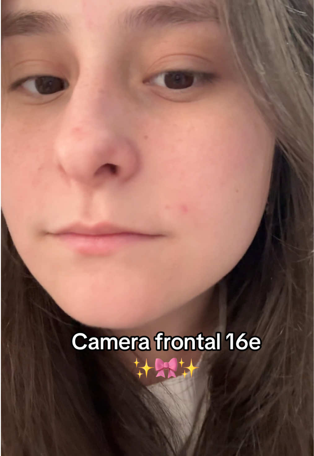 Mostrando a camera frontal do 16e #foryoupage #iphone16e #camera #iphone #16e #apple #tecnology #cameraiphone 