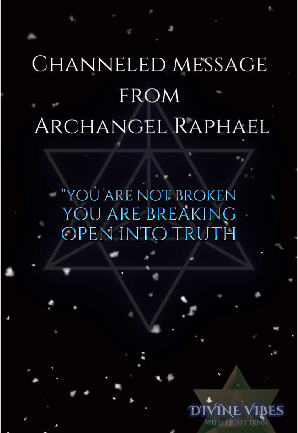 You are not broken - you are becoming. 🫶🏽 Raphael’s message is a soft landing for hearts that have carried too much for too long. Healing isn’t weakness - it’s divinity, unfolding. 💚💚💚 #DailyFrequencyDrop💫 #ArchangelRaphael #HealingLight  #HeartActivation  #SacredHealing #ChanneledMessage #DivineMasculine #OpenHeart #EnergyHealing #Starseed #AngelMessage #DVWKL #spirituality #oracle 