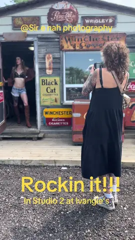 Ladies of Edmonton, you can do this!!  We can do this! Let’s do this!!!! #yegstudio #yegphotographer #yegmodel #albertastudio #yegladies #pinup #gibbons #yegvintage #jeanshorts 