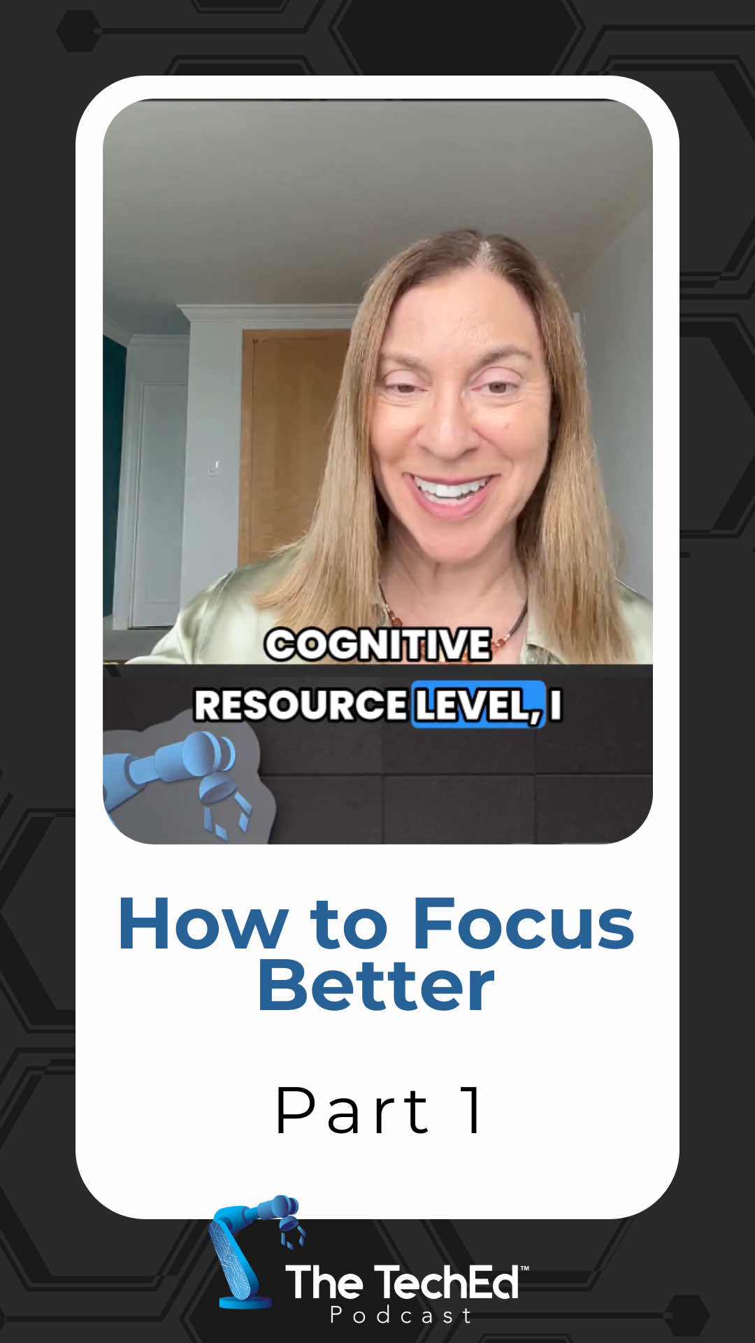 How to focus better - tip #1 from Gloria Mark