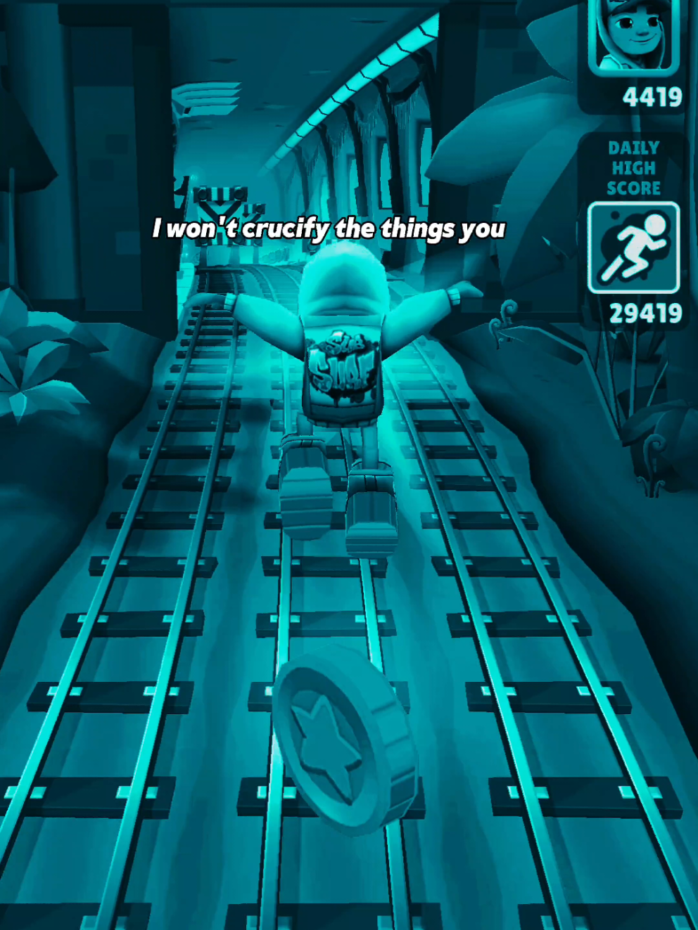 Bloody Mary _ Lady Gaga [showed] >>> #bloodymary #ladygaga  #subwaysurfers #lyrics 