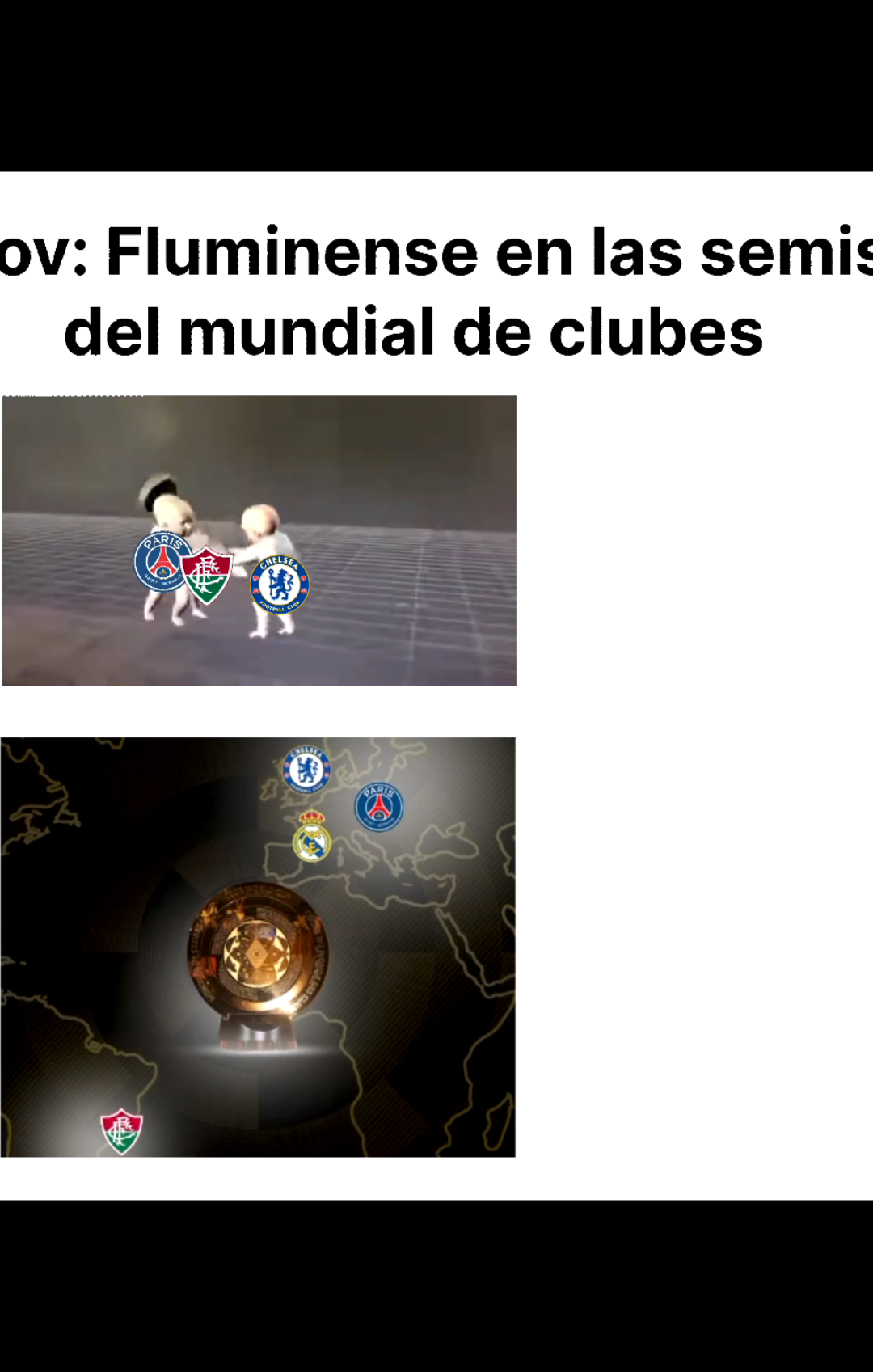 El Fluminense en las semis del mundial de clubes sobreviviendo #mundialdeclubes #psg #fluminense #realmadrid #chelsea #meme #parati 