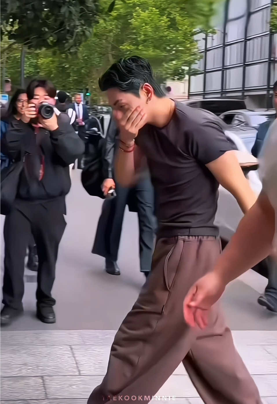 green hair?!?! #taehyung