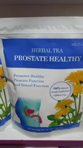 Our Prostate Health Tea is a natural blend designed to support men's health, potentially alleviating symptoms associated with prostate issues such as Benign Prostatic Hyperplasia (BPH), prostatitis, and prostate cancer. With a combination of herbs like saw palmetto, stinging nettle, and lycopene, this tea may help reduce inflammation, improve urinary flow, and promote overall prostate well-being. By incorporating this tea into their daily routine, men may find relief from prostate-related symptoms and improved quality of life. #ProstateHealth #MensHealth #NaturalRelief #ProstateSupport #HerbalTea #TeaForHealth #Wellness #SelfCare