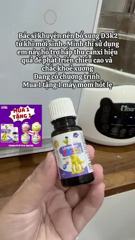 Nhớ bổ sung thường xuyên và đều đặn d3k2 mỗi ngày để bé cao lớn khoẻ mạnh nhé #d3k2tinhkhiet #d3k2 #d3k2lineabone #lineabond3k2 #fyp #mebimsua 