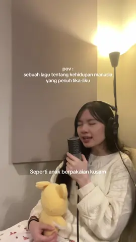 emg boleh merem terus 🤔  #lilinkecil #lirik #quotes #originalsong #musikditiktok 