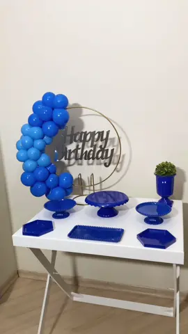 Kit mesa, Azul 💙🩵 #pegueemonte #festa #decor #decoration #viralvideotiktok #viral #copadomundo #mundial #chelsea 