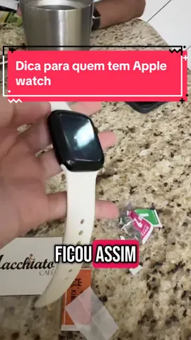 Comprei na Shopee essa película, foi baratinho #comprasonline #comprasshopee #applewatch #pelicula #case 