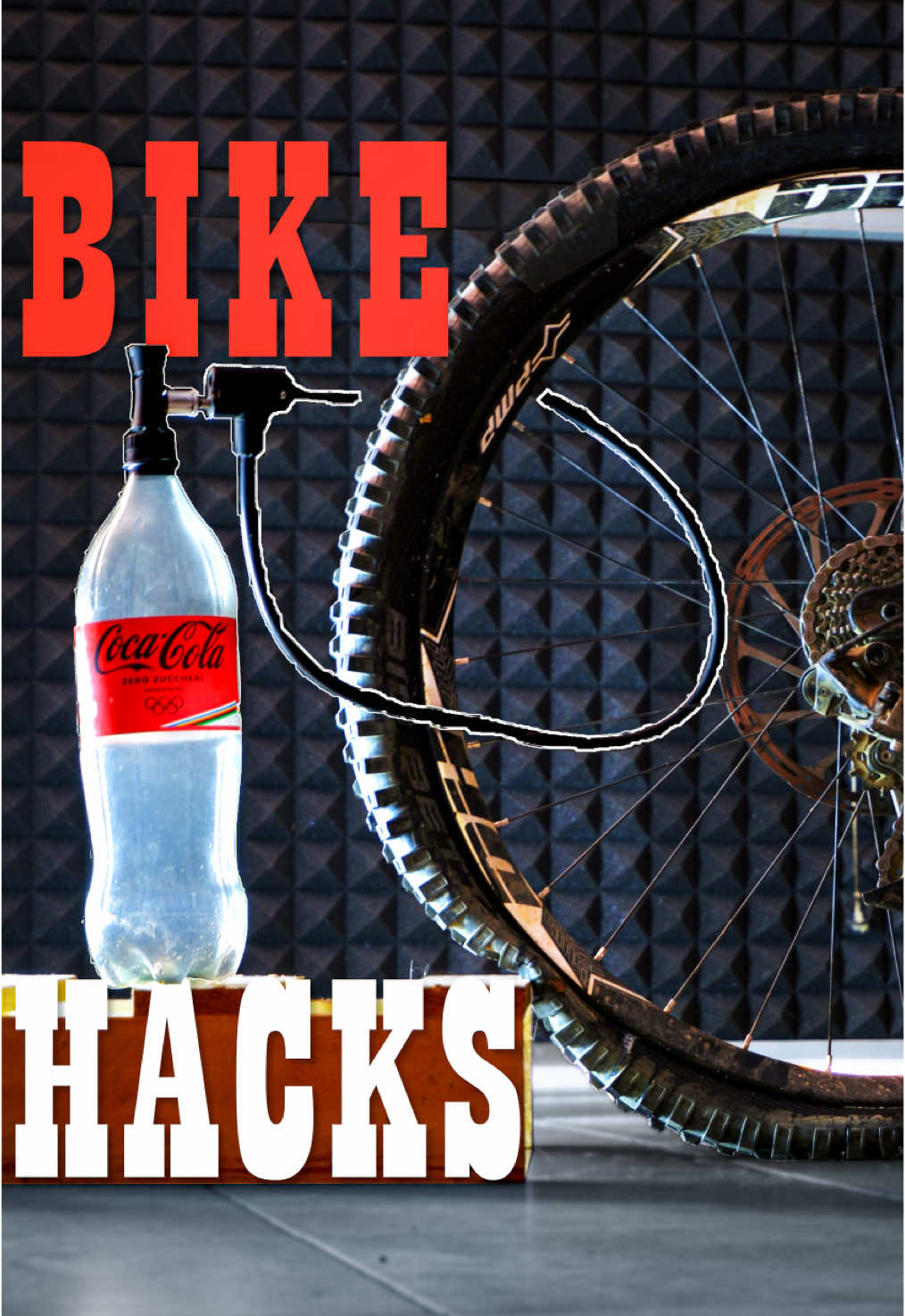 The PROBLEM of every biker🤯. What technique do you use to work less hard? . #mtbtech #bikemechanic #problemsolving #cocacola #techhacks #downhillmtb #enduromtb #ciclismo #problem #asmrvideo #flattyre 