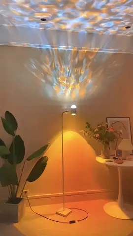 Đèn hoàng hôn sóng nước 2in1 trang trí phòng livestream, phòng khách, phòng ngủ dễ thương, thư giãn, lãng mạn #denhoanghonsongnuoc #denhoanghon #densongnuochoanghon 