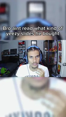 Getting that refund soon | twitch.tv/w4ffete | #fyp #yeezy #yeezyslides #kanyewest #streamer #twitch #kaicenat #fanum #smalltwitchstreamer #funny 