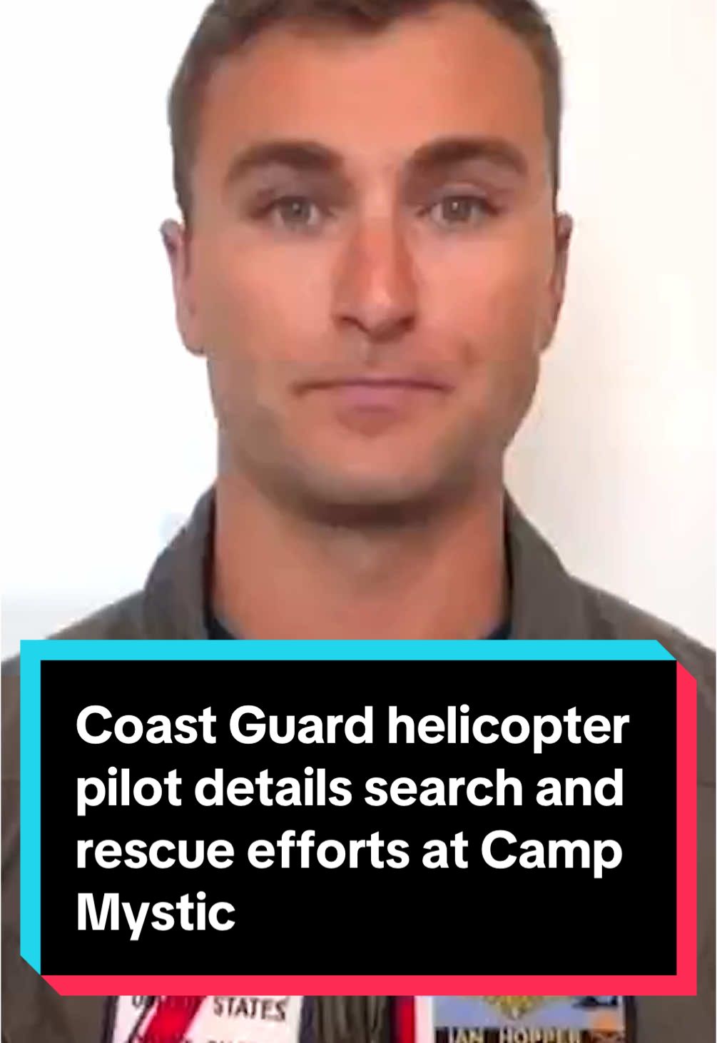 Camp Mystic has been devastated by the catastrophic flooding in Texas. U.S. Coast Guard Helicopter Pilot Lt. Ian Hopper aided in the mission to save stranded campers there and joins Ana Cabrera to detail the search and rescue efforts. #news  #texas  #flood 