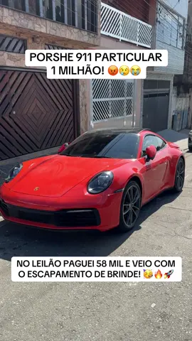 COMENTA AÍ O QUE VOCÊ ACHA DESSE ARREMATE! 🤣🤣🤣🤣 #carros #carrosdeleilao #leilaovive #leilão #carrosbatidos #leilaoevida #porsche911 #porsche 