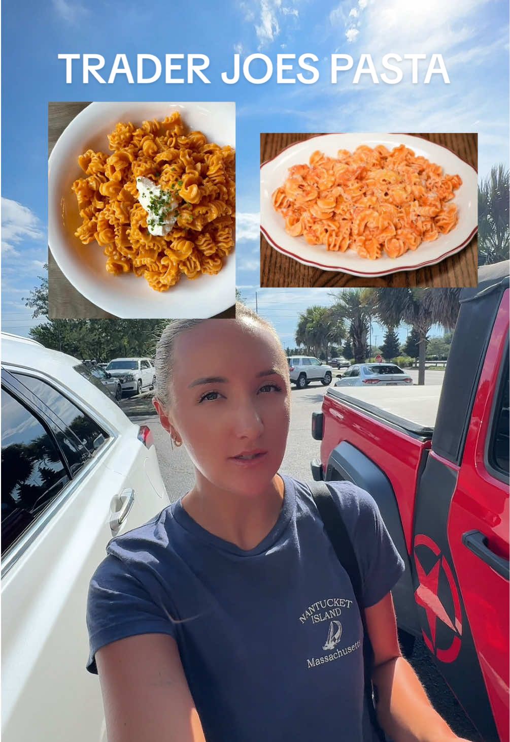 I need to go get the pasta for a side by side taste test but this was GOOD #traderjoes #traderjoesrecipe #charleston #cookwithme 