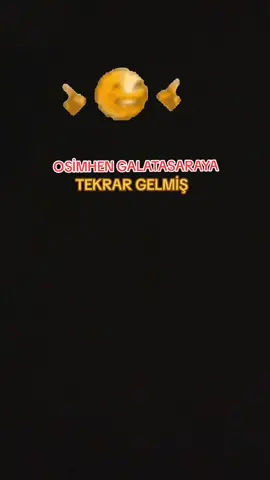 OSİMHEN GALATASARAYA TEKRAR GELMİŞ