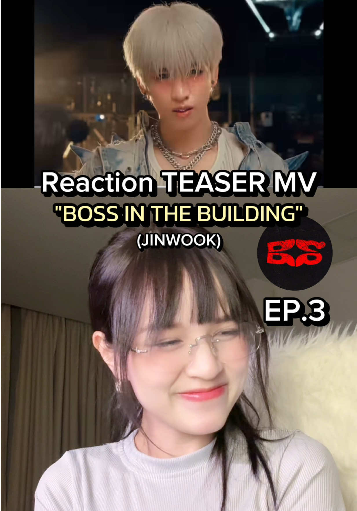 (EP.3) พี่รักจินวุคคค 😍❤️‍🔥 หล่อมากก สีผมนี้ดีมากก! ✨ #busbecauseofyouishine #BUS_BOSSINTHEBUILDING #jinwookkim #รีแอคชั่นกับ #แพรวผักคะน้า #ติ่งกับtiktok #tiktokแฟนด้อม #tiktok 