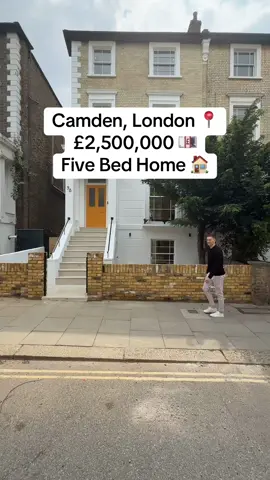Camden £2.5m #house #houseoftiktok #property #realestateinvesting #housetour 