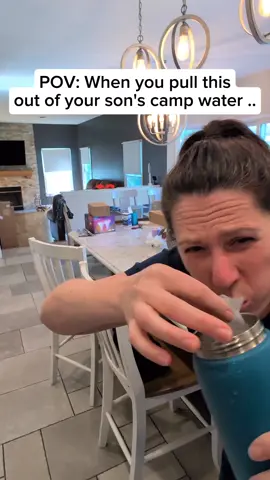 When you find a mysterious paper towel blob floating in your son’s camp water bottle 🫠 thank God I’ve been giving him Liquid I.V. Immune Support — keeping him hydrated and boosting that immune system all summer long 💪🍊 #MomLife #campsurvival  #LiquidIV #tiktokcreatorpicks #dealsforyoudays #hydration #electrolytedrink #camp  #electrolytes #heatwave #stayhydrated @Liquid I.V. 
