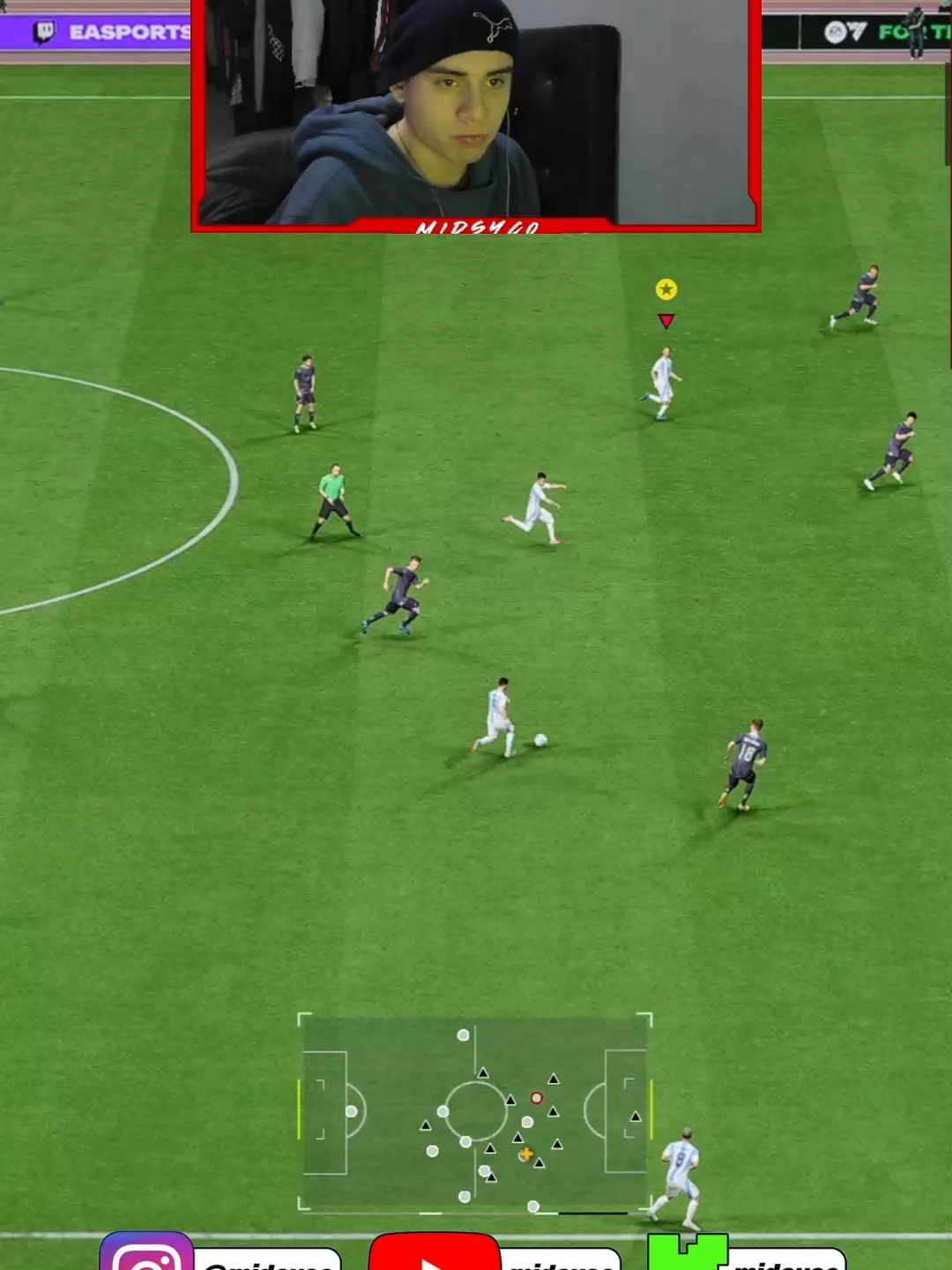 #parati #fyp #feed #viral_video #clips #funny #gracioso #humor #gameplay #fc25 #fc #fifa #futbol⚽️ #modocarrera #highlights #mejoresjugadas #argentina #kick #streamer
