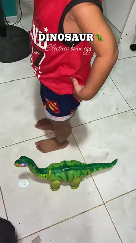 Siguradong matutuwa ang mga kids dito sa dinosaur toy na to.🩵 May free na din syang 3 pcs na egg😍 #dinosaur #dinosaurtoy #walkingdinosaur #dinowordeletricbornegg #dinoworld #kidstoys 