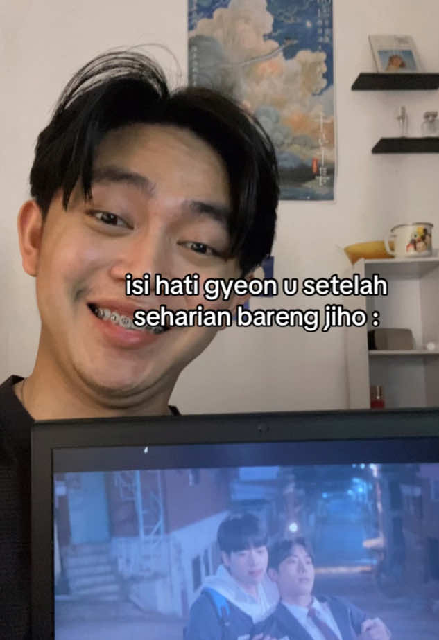 sabar ya gyeon u dia itu jimat buat lindungin lu😭🙏🏻 #gyeonu #jiho #headoverheels 