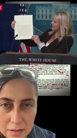 A leaked White House letter sent to 06/08/25 Japan’s Prime Minister is going viral not just for what it says, but how it says it. Grammar errors, awkward capitalization, and a misunderstanding of how tariffs work? This is what happens when diplomacy is run by amateurs. #trump #tariff #letters