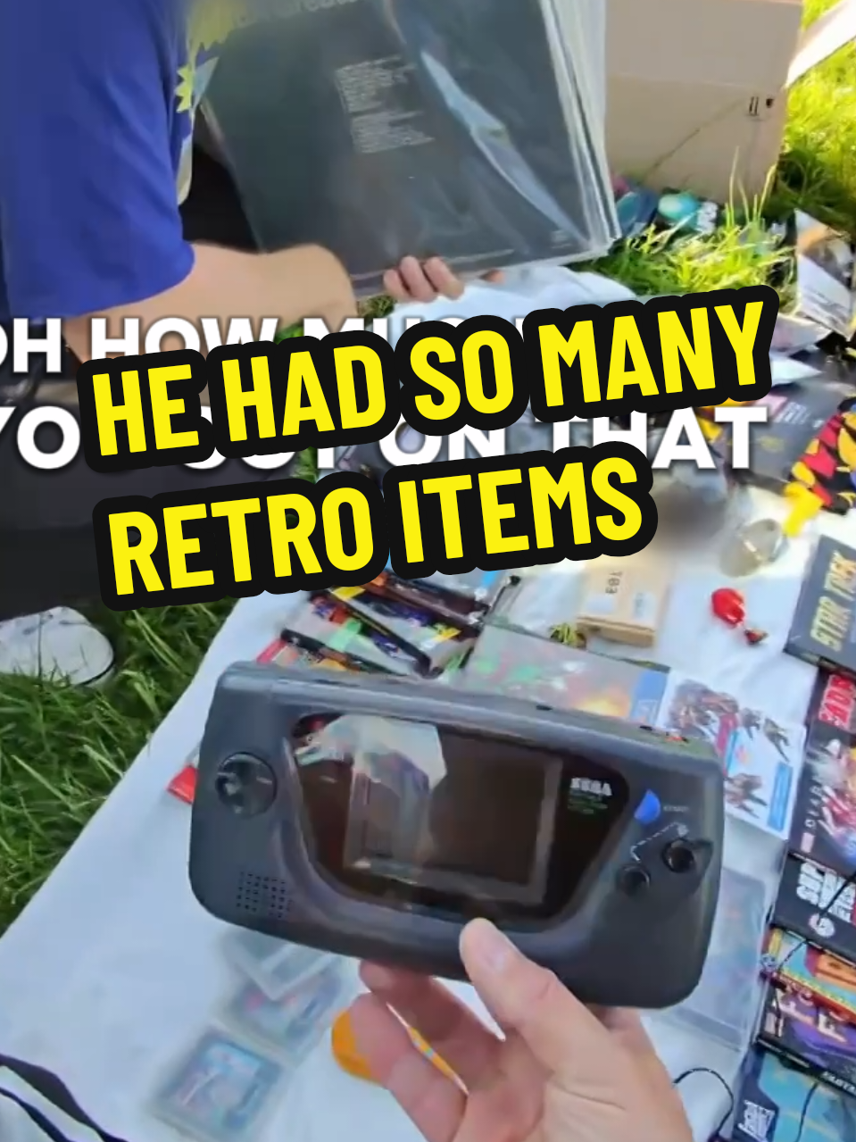I wasn't convinced? Are you?? #TikTokLIVE  #LIVEhighlights    #LIVE   #carboot   #carbooting  #carbootsale  #carbootsaleuk  #carbootfinds  #carboothaul  #carbootuk  #retro  #cassette  #gamegear  #megadrive  #retrogaming 