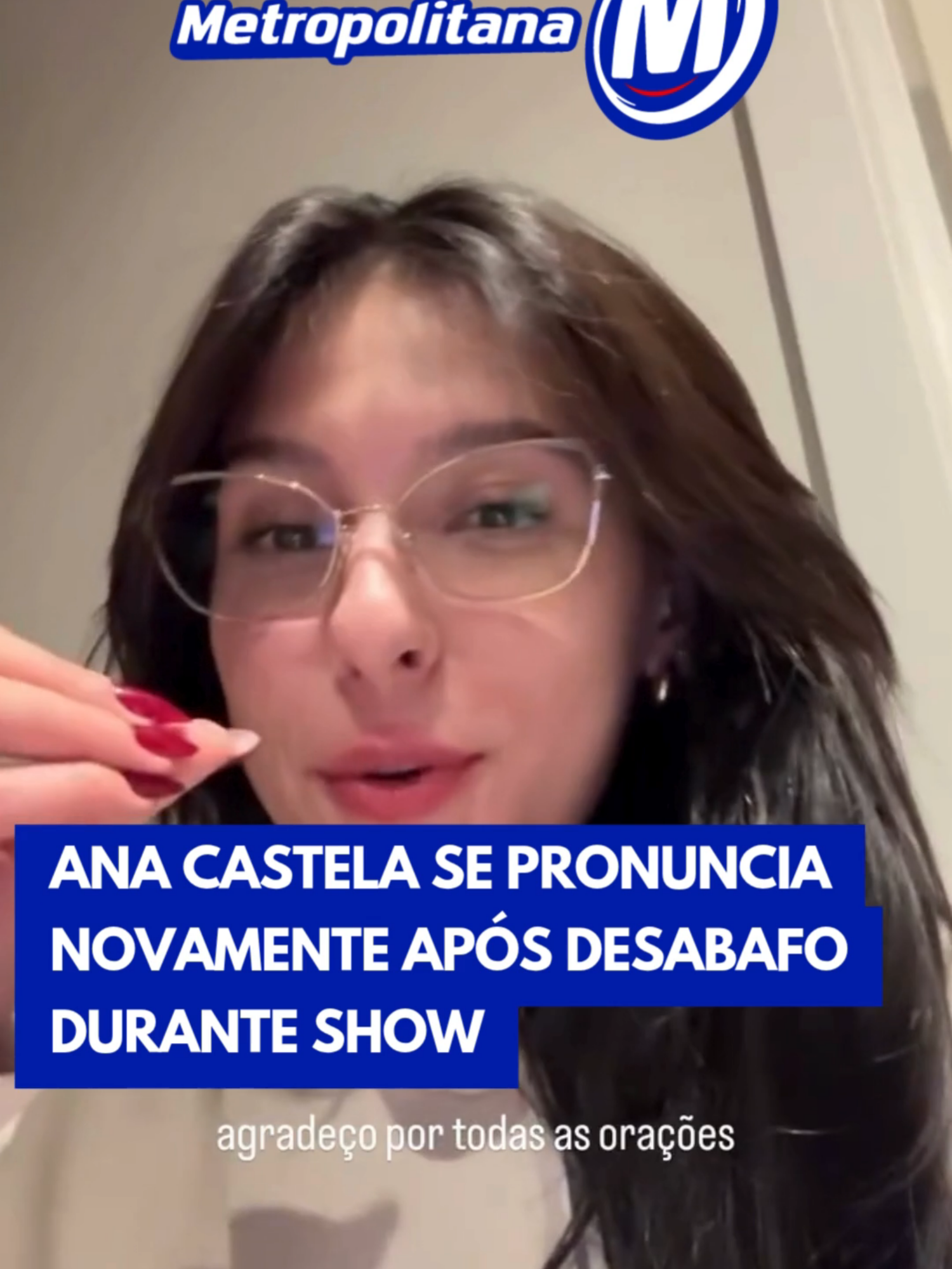 💬 Após fazer um desabafo durante um show em Guaxupé (MG), Ana Castela usou suas redes sociais para agradecer o apoio que recebeu desde então. A cantora afirmou que enfrentou dias difíceis e que ainda está aprendendo a lidar com a internet: 