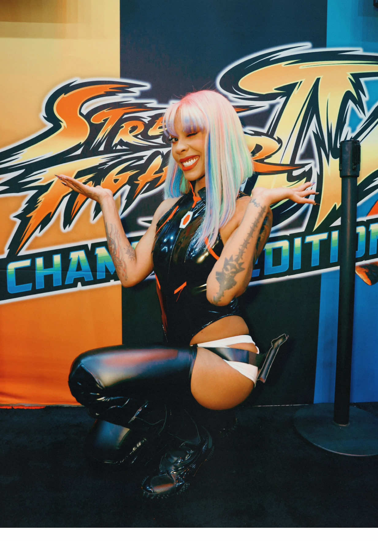 GRWM for my very first #animeexpo, thank you @Netflix Geeked @Netflix for inviting me 💕