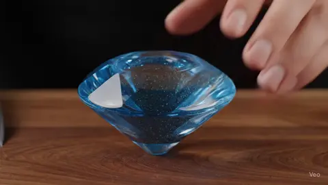 Cutting crystal diamond 🔪💎 #asmr #crystals #diamond #viral 