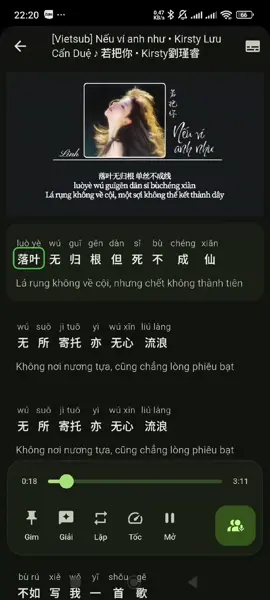 Học tiếng Trung qua bài hát : Nếu ví anh như 🎧❤️‍🔥 #cunghoc汉语 